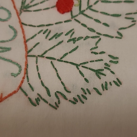 Vintage Hand Stitched Missouri State Bird & Flower - Picture 8 of 16